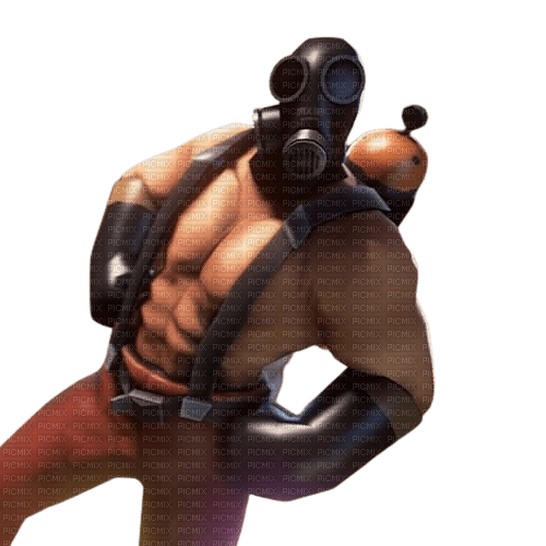 transparent muscly pyro - darmowe png