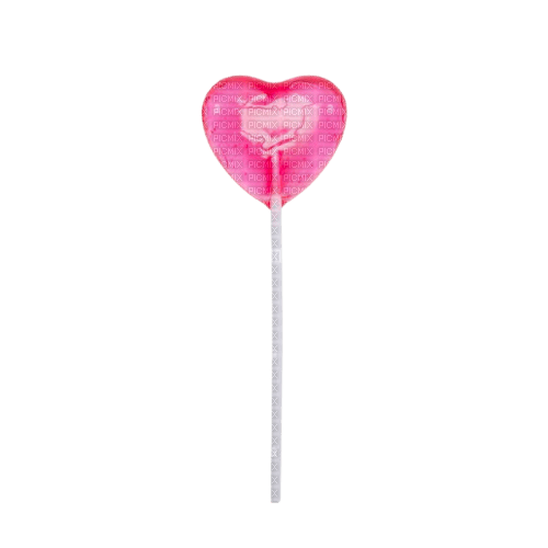 pink heart lolipop - nemokama png