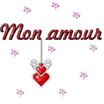Mon amour - Безплатен анимиран GIF