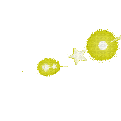 lu etoile jaune yellow - Zdarma animovaný GIF