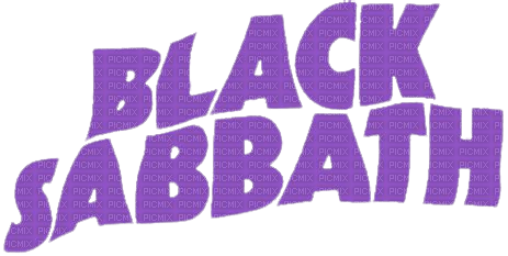 black sabbath logo - darmowe png