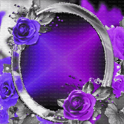soave background animated  vintage circle rose - Bezmaksas animēts GIF