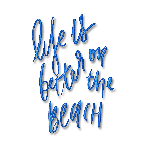 text summer deco quote dolceluna blue - darmowe png