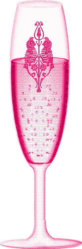 Champagne.Glass.Pink - δωρεάν png