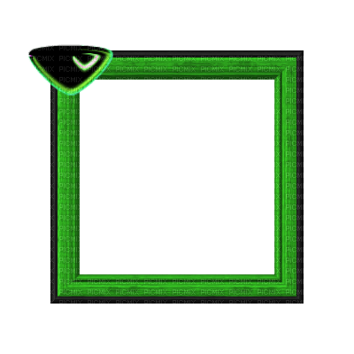 Small Green Frame - darmowe png