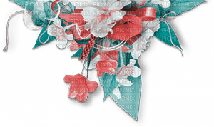 soave deco flowers scrap border spring - δωρεάν png