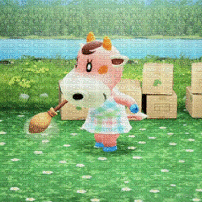 Animal Crossing - Norma - Free animated GIF