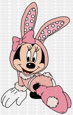 Disney Easter Minnie mouse - PNG gratuit