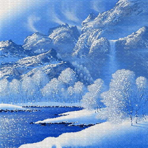 background animated hintergrund winter milla1959 - Animovaný GIF zadarmo