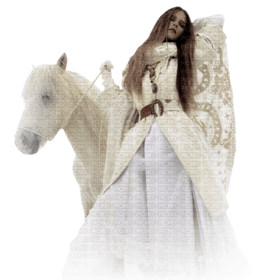 Kaz_Creations Woman Femme Horse - PNG gratuit