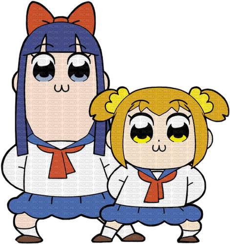 Pipimi and Popuko - 無料png