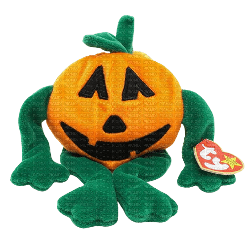 beanie baby pumkin the pumpkin jack o lantern - ücretsiz png