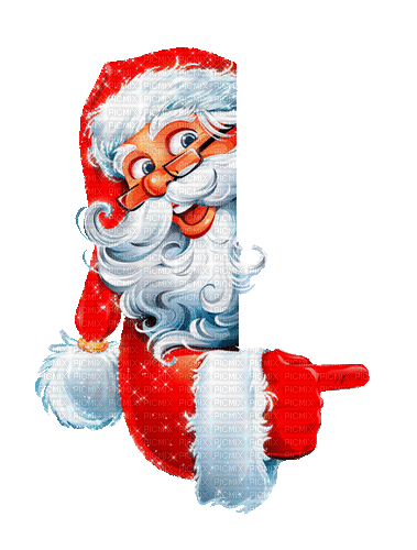 Santa by nataliplus - Ingyenes animált GIF