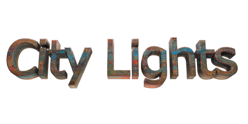 City Lights.text.Victoriabea - PNG gratuit