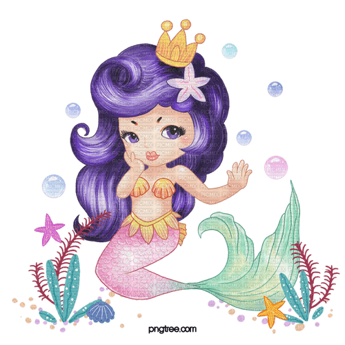 Mermaid - bezmaksas png