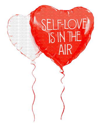 Love.Ballons.Red.Text.coeur.gif.Victoriabea - Бесплатный анимированный гифка