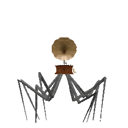 musically talented bacteriophage - Бесплатный анимированный гифка