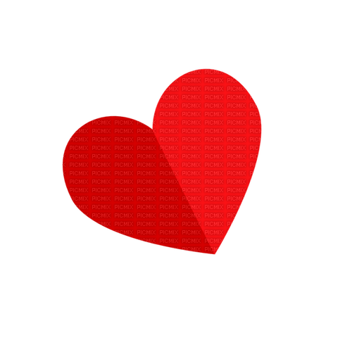 kikkapink deco scrap heart red - безплатен png