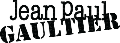 Kaz_Creations Logo Text Jean Paul Gaultier - PNG gratuit