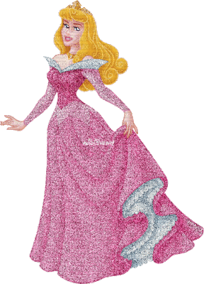Princesse rose - Free animated GIF