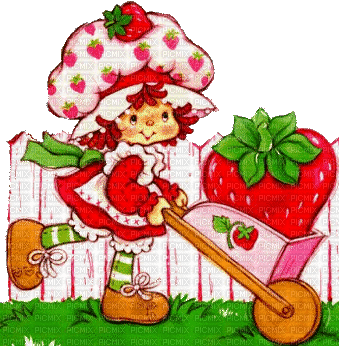 charlotte aux fraises - Nemokamas animacinis gif