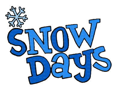 Snow Days.text.Blue.Victoriabea - Nemokamas animacinis gif