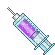 purple needle - Бесплатный анимированный гифка