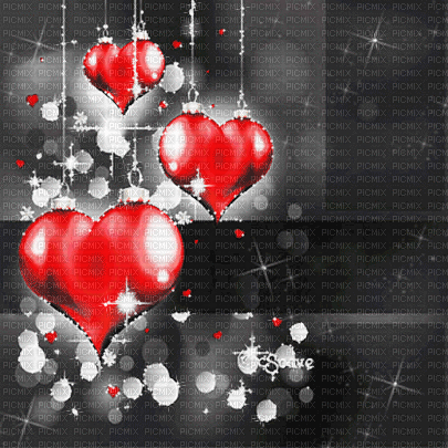 soave background animated valentine heart - GIF animate gratis