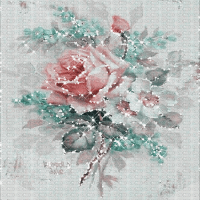 kikkapink spring background roses animated - Bezmaksas animēts GIF