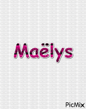 Maëlys - Бесплатный анимированный гифка