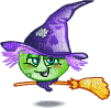 witch - GIF animado gratis