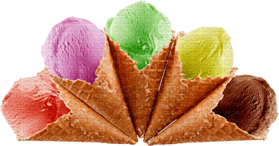 ice cream summer deco - kostenlos png