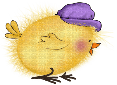 Kaz_Creations Easter Deco Chick - 無料png