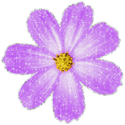 flower glitter - GIF animado gratis