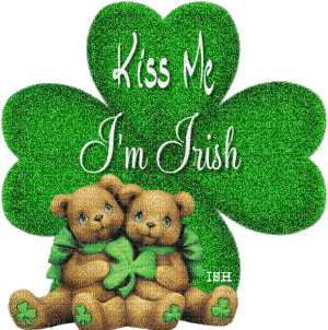 Kiss Me I'm Irish - GIF animado grátis