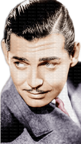 Clark Gable milla1959 - bezmaksas png