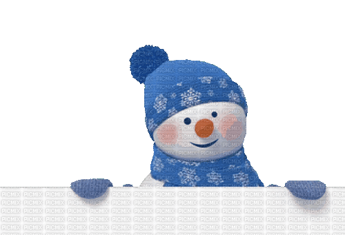 snowman - Δωρεάν κινούμενο GIF