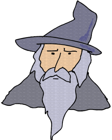 You Shall Not Pass Lord Of The Rings - Gratis animerad GIF