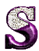 Kaz_Creations Alphabets Letter S - Darmowy animowany GIF