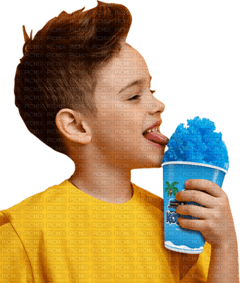 child ice cream  enfant  crême glacêe - Free PNG