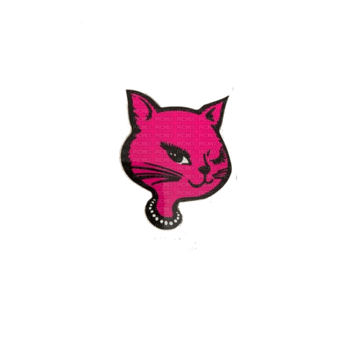 Retro Winking Cat - png grátis
