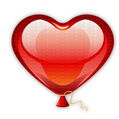 Kaz_Creations Heart Hearts Love Valentine Valentines Balloon - Free PNG