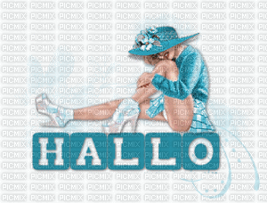 hallo - 免费动画 GIF