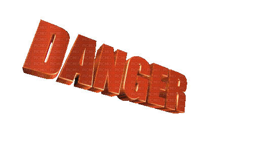 danger - GIF เคลื่อนไหวฟรี