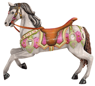 Kaz_Creations Deco Carousel Horse - безплатен png