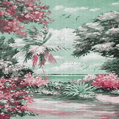 soave background animated   pink green - Gratis geanimeerde GIF