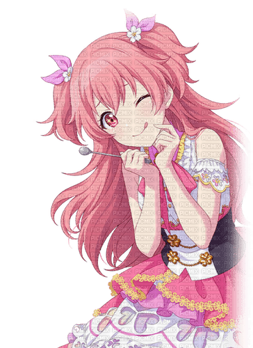 Airi Momoi Transparent untrained card - Free PNG