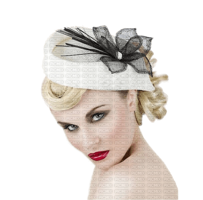 Kaz_Creations  Woman Femme With Hat - 無料png