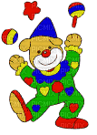 clown - Nemokamas animacinis gif