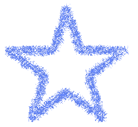blue star - Bezmaksas animēts GIF